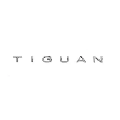 Afbeelding van Volkswagen 5NA853687H2ZZ belettering Tiguan achterklep embleem teken modelbelettering chroom, van facelift model