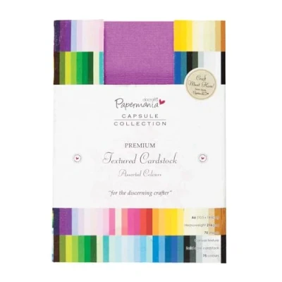 Afbeelding van A6 Premium Cardstock Textured (75pcs) Capsule Multi