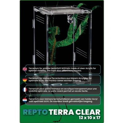 Afbeelding van Repto Terra Clear Insecten Terrarium 11,5x10x16,5 cm
