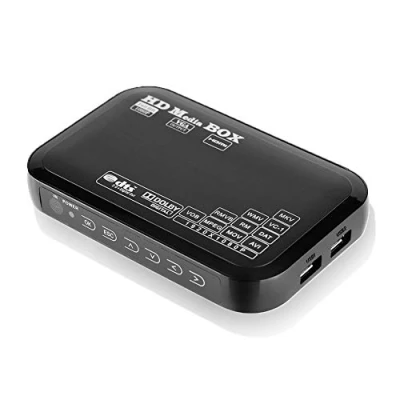 Afbeelding van VBESTLIFE Full HD Box Media Player, 16 talen, 1080 P, mediaspeler, ondersteunt USB, MMC, RMVB, MP3, AVI MKV, 110 240 V(EU)