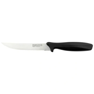 Afbeelding van Rockingham Forge Essentials 8007 Range Lichtgewicht 5 roestvrijstalen tomaten fileermes met zwart handvat, één plank