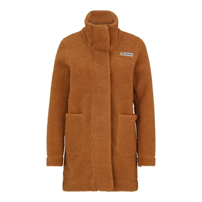 Afbeelding van Columbia Dames Panorama Long Winter Jacket, Camel Brown, XS