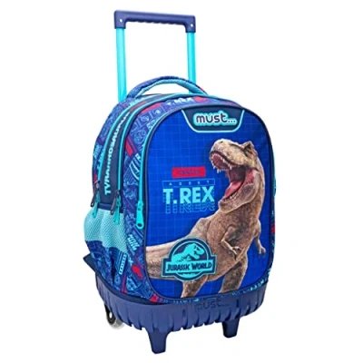 Afbeelding van Jurassic World Rugzak Trolley, T.Rex 45 x 34 20 cm Polyester