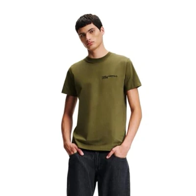 Afbeelding van Karl Lagerfeld Jeans Tshirt basic, Heren, Maat: Medium, Ivy green