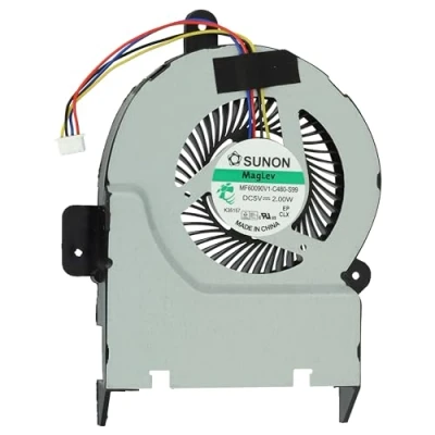 Afbeelding van vhbw CPU/GPU ventilator met 4 pins stekker geschikt voor Asus K55, K55A, K55V, K55VD, K55X, X55, X55A, X55C, X55u Notebook Laptop