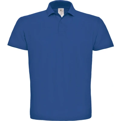 Afbeelding van Unisex Polo ID.001 Kobaltblauw merk B&amp;C maat S