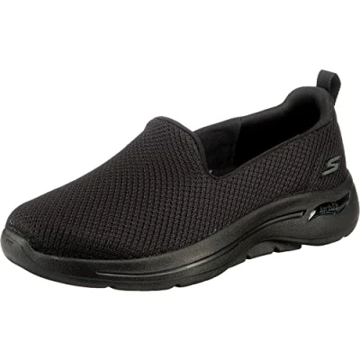 Afbeelding van Skechers Go Walk Arch Fit Grateful Sneaker voor dames, Zwart, 37 EU