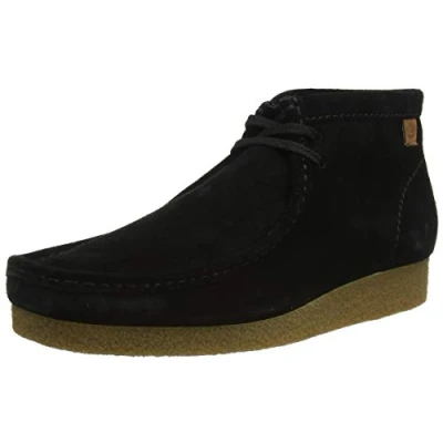Afbeelding van ClarksShacre BootherenChukka laarsChukkalaarzen,Zwart Suede,42 EU