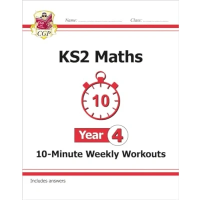 Afbeelding van KS2 Year 4 Maths 10 Minute Weekly Workouts