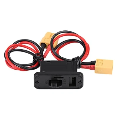 Afbeelding van RC Airplane Switch, Heavy Duty Large Current Model Switch Battery On/Off Connector