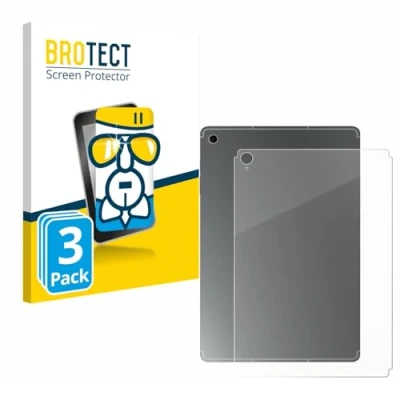 Afbeelding van BROTECT Screenprotector voor Samsung Galaxy Tab S10 FE+ (Achterkant) Folie Beschermfolie Beschermglas transparant (3 Stuks)