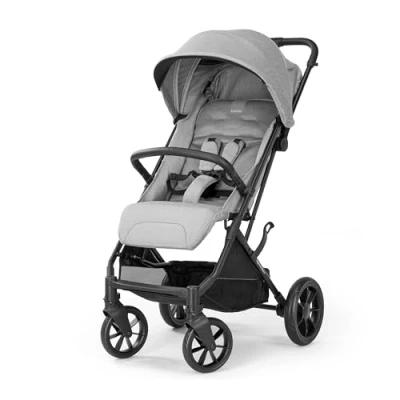 Afbeelding van Inglesina Zenit kinderwagen, grijs, compact, geschikt tot 22 kg, wielen met vering, brede zitting, exclusief van Amazon