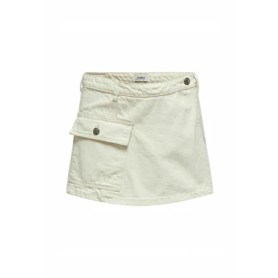 Afbeelding van ONLY skort ecru