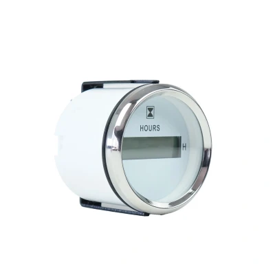 Afbeelding van Hollex urenteller digitaal wit 9 32V