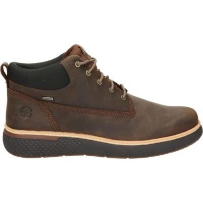 Afbeelding van Timberland Men Cross Mark GTX Chukka Dark Brown Full Grain Schoenmaat 41