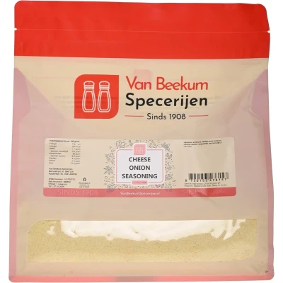 Afbeelding van Van Beekum Specerijen Cheese Onion Seasoning 1 kilo (hersluitbare stazak)