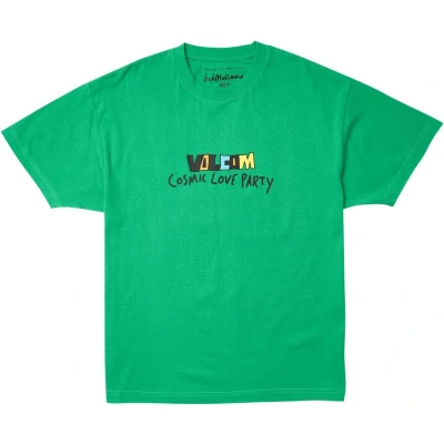 Afbeelding van Volcom BOB Mollema Tshirt print, Heren, Maat: Medium, Mint