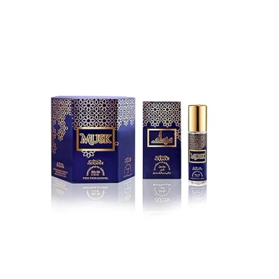 Afbeelding van &quot;Nabeel Arabische parfum 6ml Alcoholvrij &amp; Luxe olie&quot; MUSK