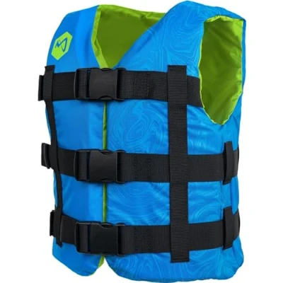 Afbeelding van Mesle Zwemvest Kinderen H210 Junior Met Kruisband, 25 40 Kg, Drijfvest Voor Meisjes &amp; Jongens, Lichtgewicht 50N 6 10 Jaar, Impact Vest Kind SUP, Kajak