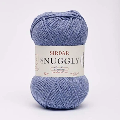 Afbeelding van Sirdar Snuggly Replay DK Dubbel Breien, Daredevil Denim (107), 50g