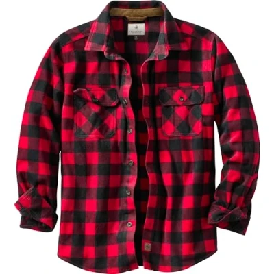 Afbeelding van Legendary Whitetails Heren Navigator Fleece Button Up Shirt