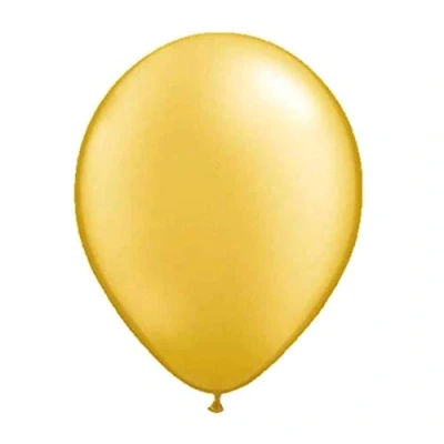 Afbeelding van Gouden Ballonnen metallic 30cm 10 stuks