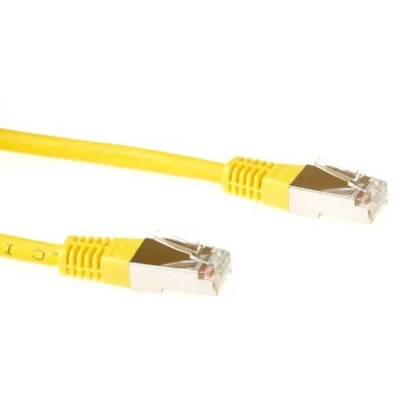 Afbeelding van ACT FB9807 LSZH SFTP CAT6 Patchkabel Geel 7 meter