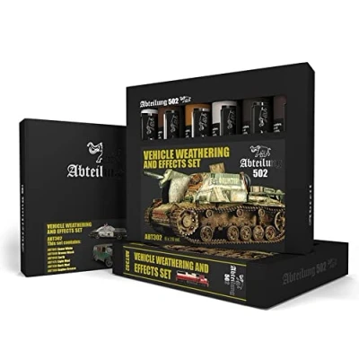 Afbeelding van AK interactive Vehicle Weathering And Effects Set 6 kleuren 20ml