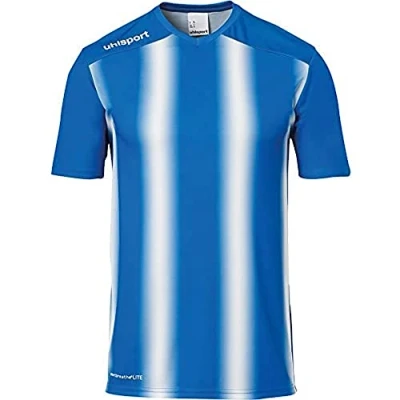 Afbeelding van Uhlsport Stripe 2.0 Shirt Korte Mouw Kinderen Royal / Wit Maat: 140