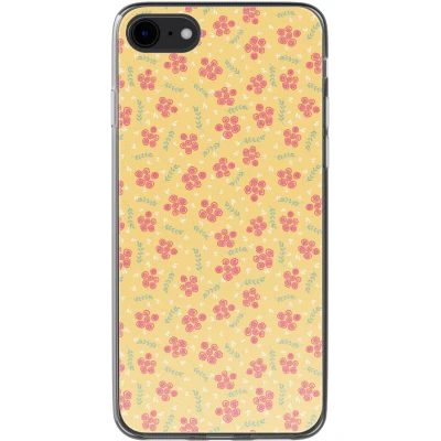 Afbeelding van imoshion hoesje Geschikt voor iPhone 7 / 8 SE (2020) (2022) Design Sunny Yellow Petite Flowers