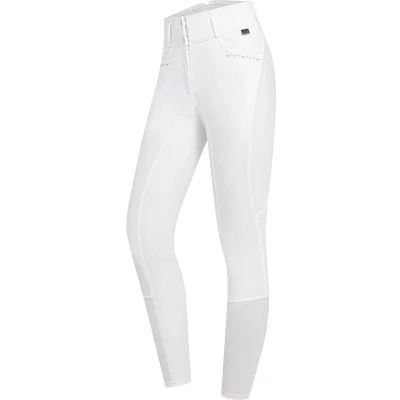 Afbeelding van ELT Rijbroek Mathilda Glam Highwaist FullGrip maat 40 white