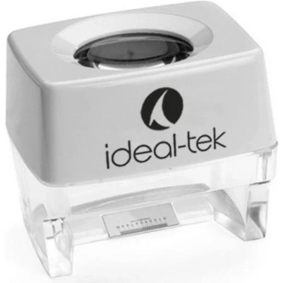 Afbeelding van Ideal Tek 818 01 Standloep Vergrotingsfactor: 8 x Lensgrootte: (Ø) 24 mm Wit