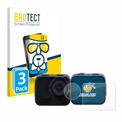 Afbeelding van BROTECT Screenprotector voor Rollei 9s Cube Folie Beschermfolie Beschermglas transparant (3 Stuks)