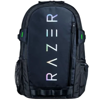 Afbeelding van Razer Rogue v3 16&quot; Gaming Laptop Rugzak: Scheur en Waterbestendig Buitenkant Mesh zijvak voor waterflessen Speciaal laptopvak Geschikt laptops tot