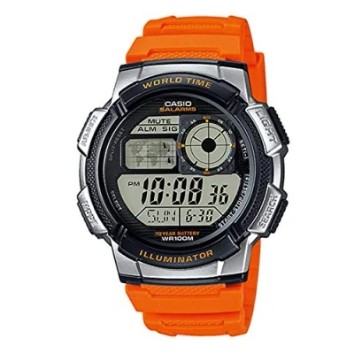 Afbeelding van Casio Horloge AE 1000W 4BVEF, Oranje
