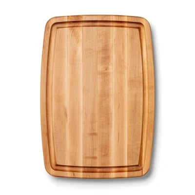 Afbeelding van BoosBlocks CB1050 1M2014150 snijplank, esdoornhout, licht hout met lichte roodbruine steek, 51 cm x 36 4