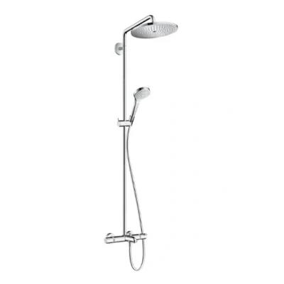 Afbeelding van Hansgrohe croma select s 280 showerpipe bad chroom 26792000