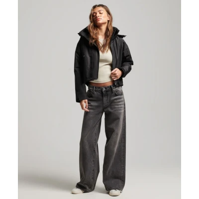 Afbeelding van Superdry CODE Sdwindcheater Outdoorjas, Dames, Maat: 40, Black grid