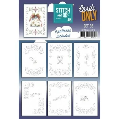 Afbeelding van Stitch and Do Cards Only A6 Set 26