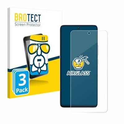 Afbeelding van BROTECT Screenprotector voor Xiaomi Poco M7 Pro 5G Folie Beschermfolie Beschermglas transparant (3 Stuks)
