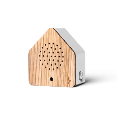 Afbeelding van Relaxound Satellitebox Wood Bewegingssensor Met Krekel Geluiden Oplaadbaar Cricket Eiken 4x7x7,7cm Nice thingZ