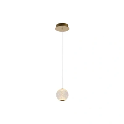 Afbeelding van Lucide Hanglamp Cintra 14cm Transparant