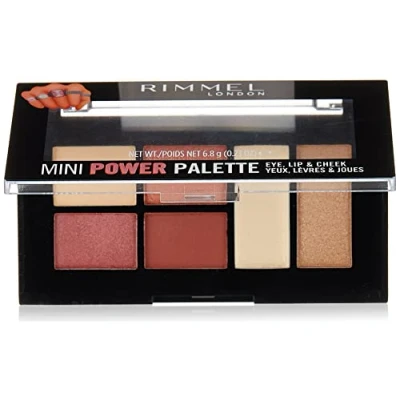 Afbeelding van Rimmel Mini Power Palette Eye, Lip &amp; Cheek 006 Fierce