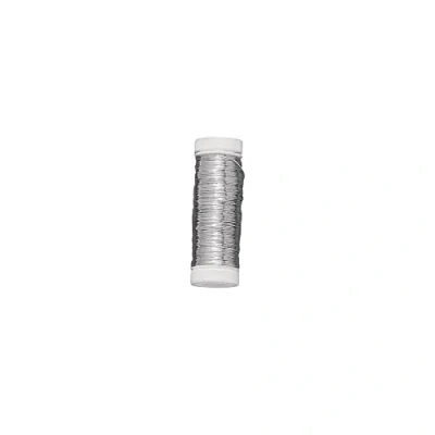 Afbeelding van Rayher 2403600 zilverdraad met koperen kern, 0,25 mm ø, spoel 100 m