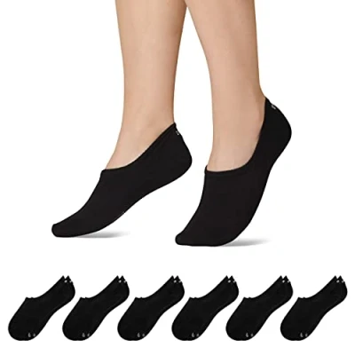 Afbeelding van Snocks 6PACK Sokken, Dames, Maat: 43 46, Schwarz