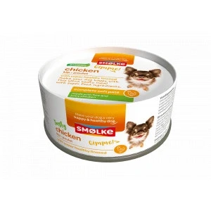 Afbeelding van Smolke Complete Soft Paté 125 g Hondenvoer Kip