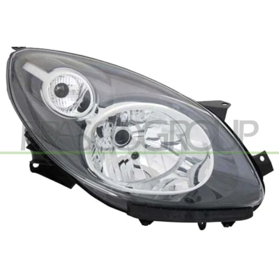Afbeelding van PRASCO RN3064823 Koplampen rechts H4 Zwart RENAULT: TWINGO 2
