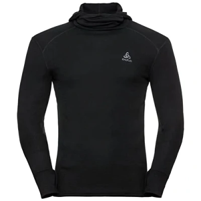 Afbeelding van Ondershirt Odlo Men BL Top Facemask LS Active Warm Eco Black M