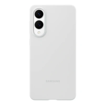 Afbeelding van Samsung Galaxy S25 Edge Siliconen Back Cover Grijs