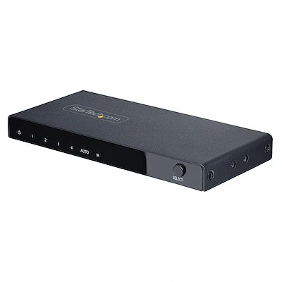 Afbeelding van StarTech.com 4 Port 8K HDMI Switch, 2.1 Switcher 4K 120Hz HDR10+, 60Hz UHD, Videoschake